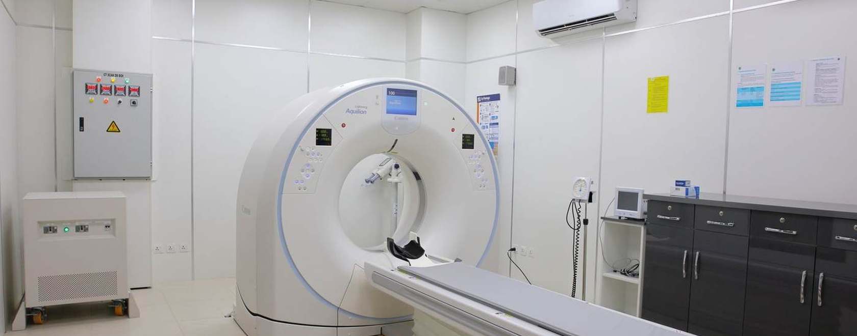 Sala de imagenología de un hospital